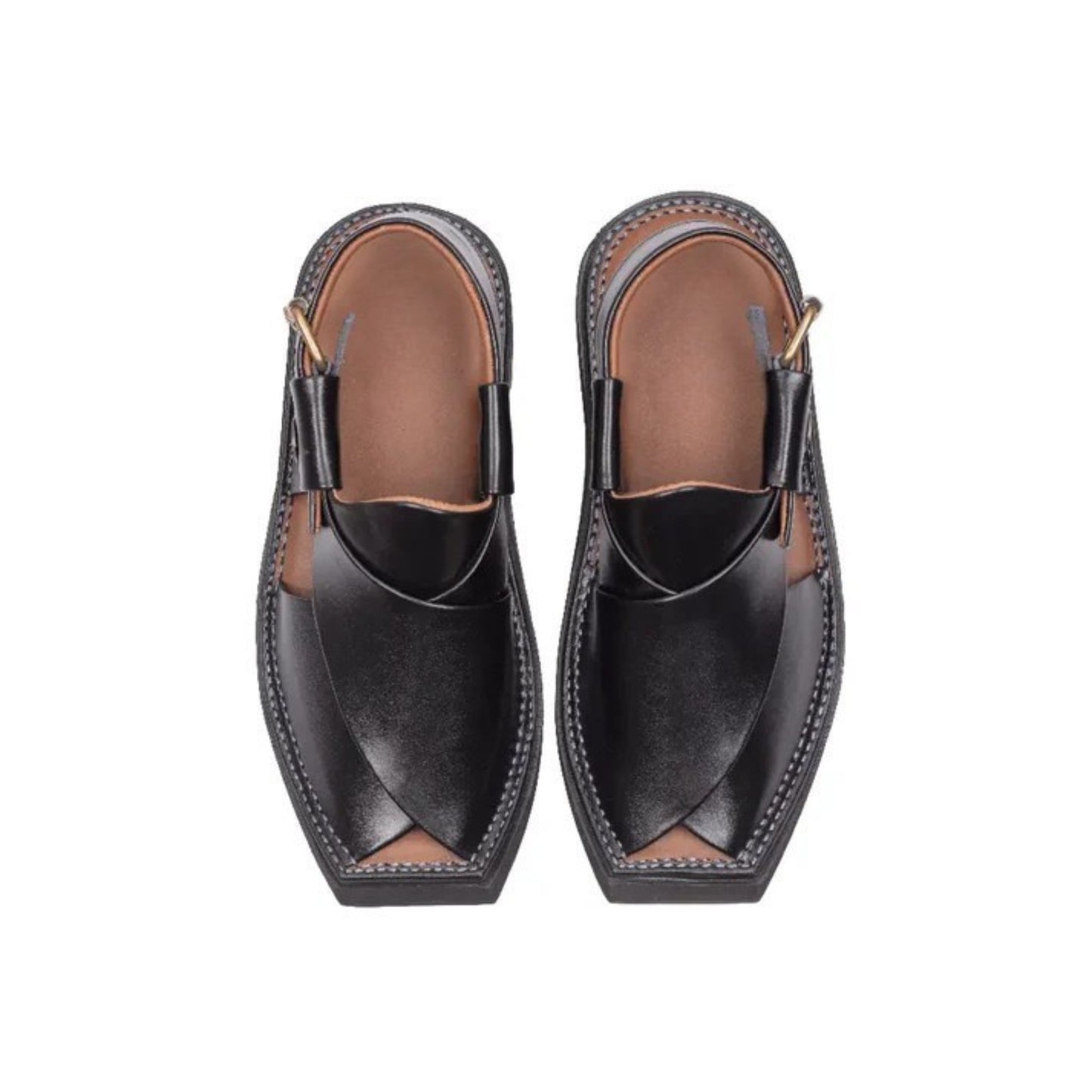 Khan Chappal Black